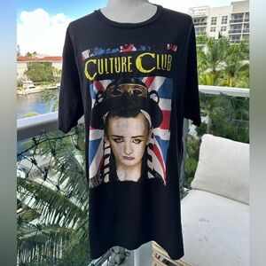 Boy George Culture Club 2023 World Tour tshirt